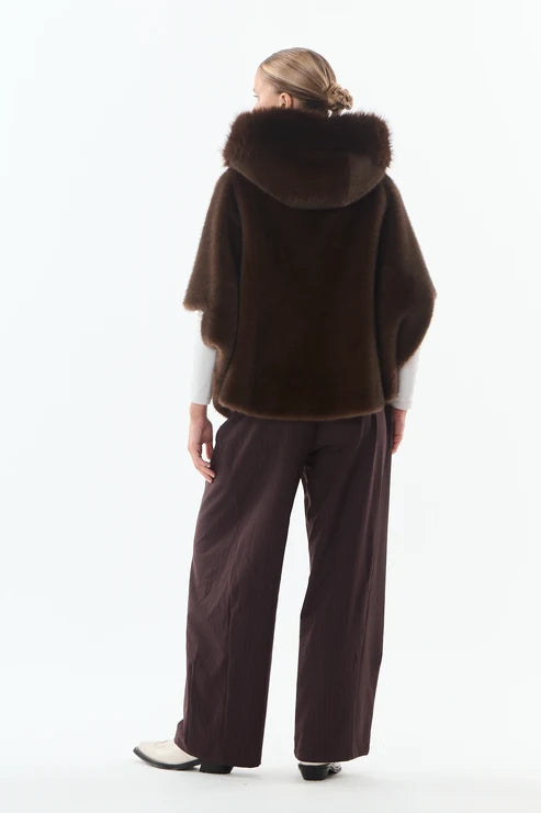 Giovanni Paris MARLYN - Faux fur cape