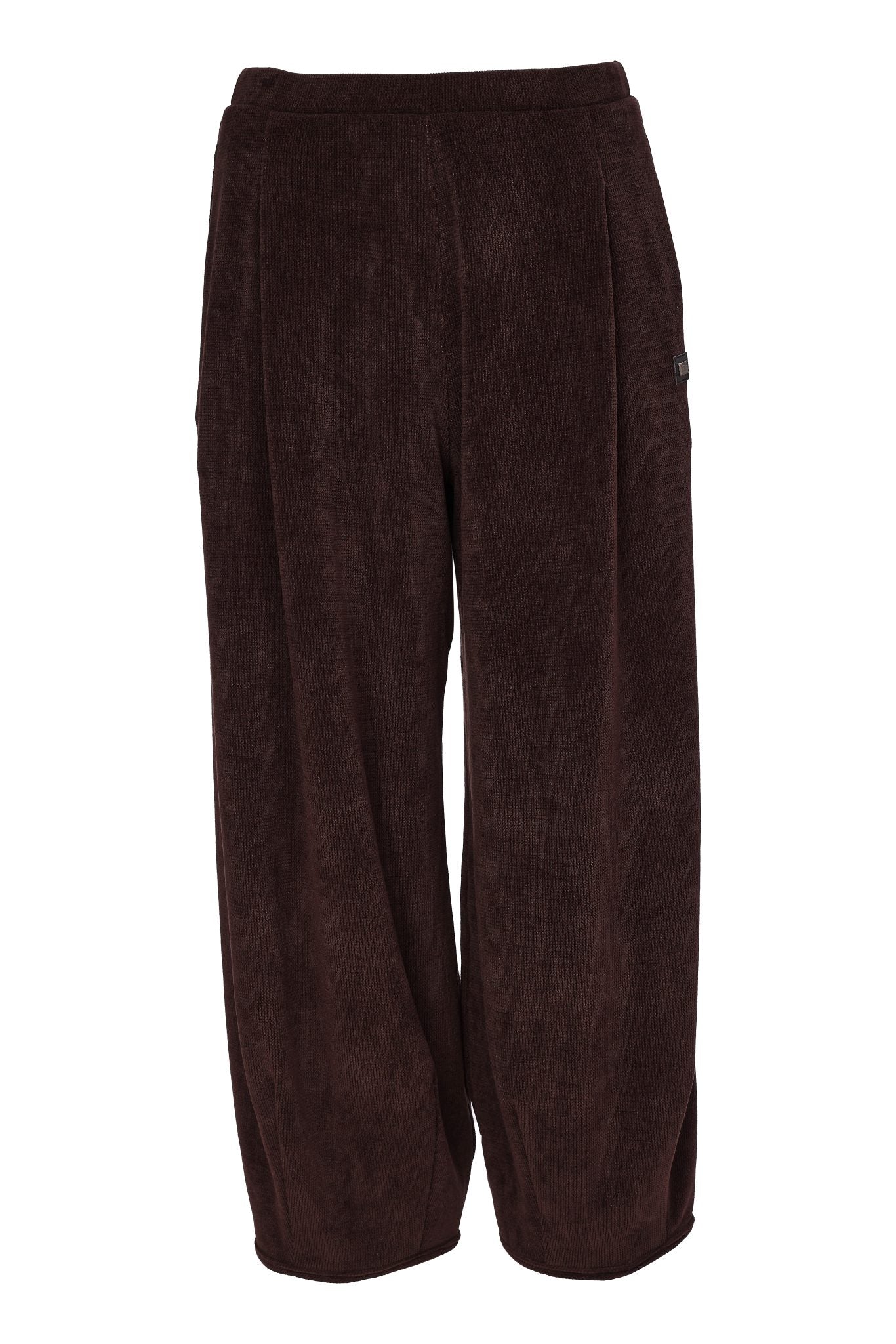 NAYA Soft Cord Trouser With Binding Hemline