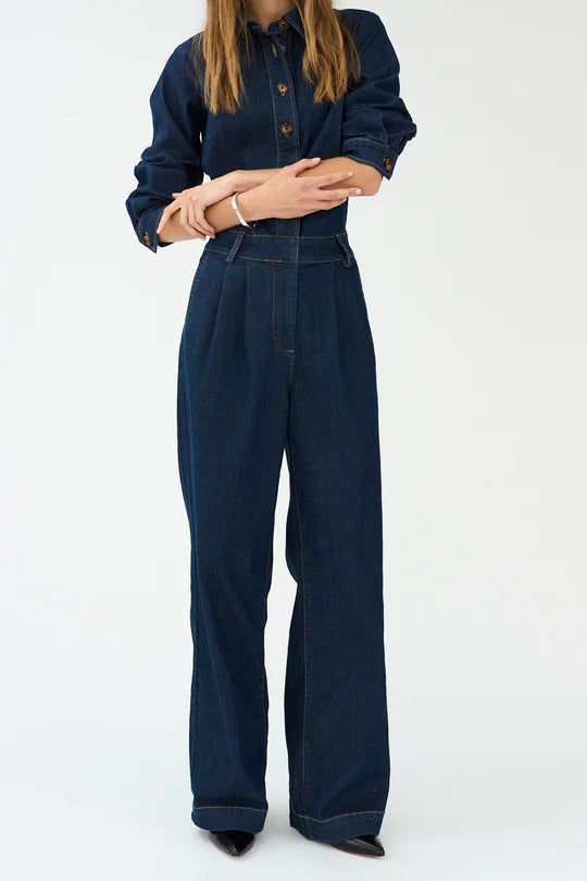 Pieszak PD -Becky Jumpsuit Wash Authentic Blue