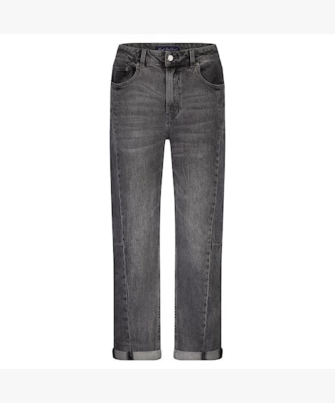 Red Button Caitlin Sidepatch Grey denim