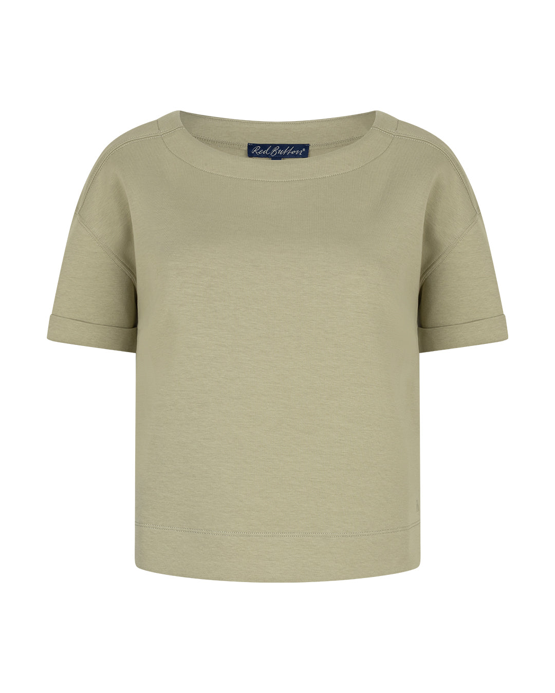 Red Button Skyler Scuba Top