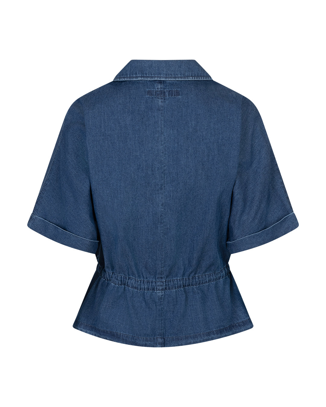 Red Button Drew Drawstring Denim