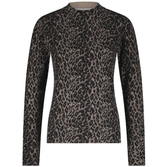 Red Button Sweet Animal Print