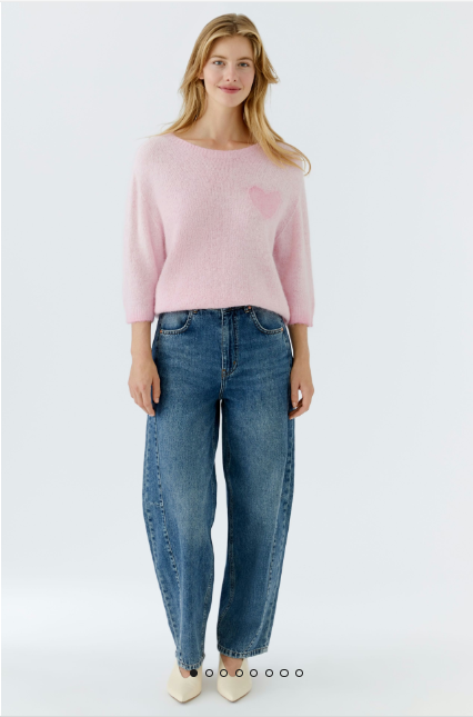 OUI Pullover Bleached Mauve