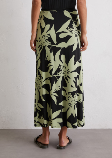 Marc O'Polo A-line jersey skirt made from a stretchy viscose blend