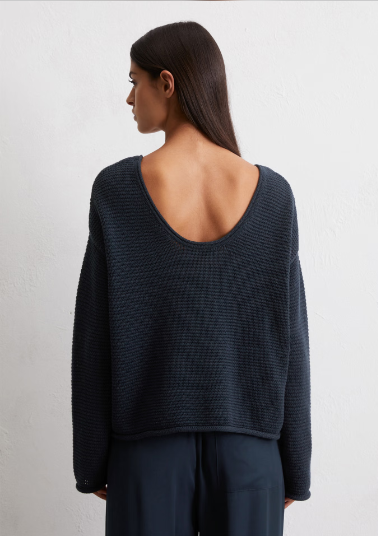 Marc O'Polo oversize sweater made from organic cotton