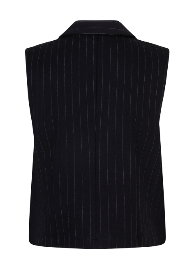 Red Button Waistcoat Punta Pinstripe
