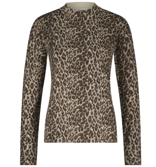 Red Button Sweet Animal Print