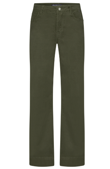 Red Button Conny Shiny Cord Inseam