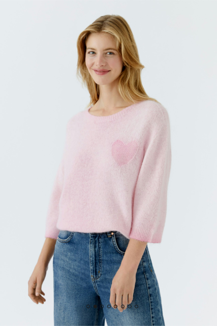 OUI Pullover Bleached Mauve