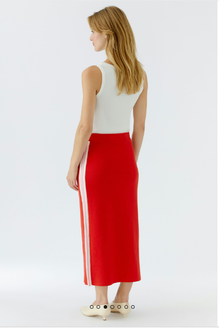 OUI Skirt high risk red