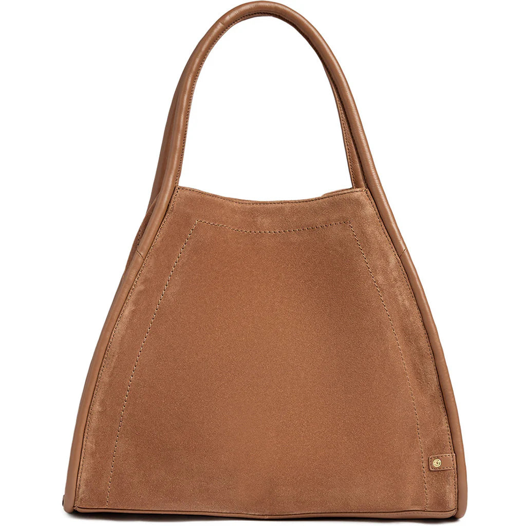 DEPECHE Suede Shopper Bag