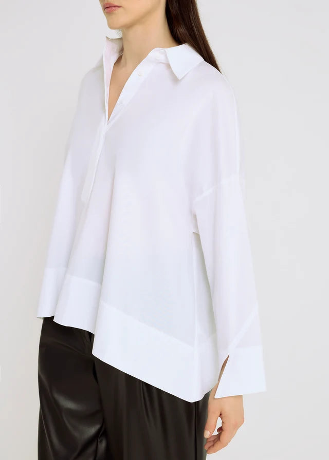 hana san Simone Cotton Blouse