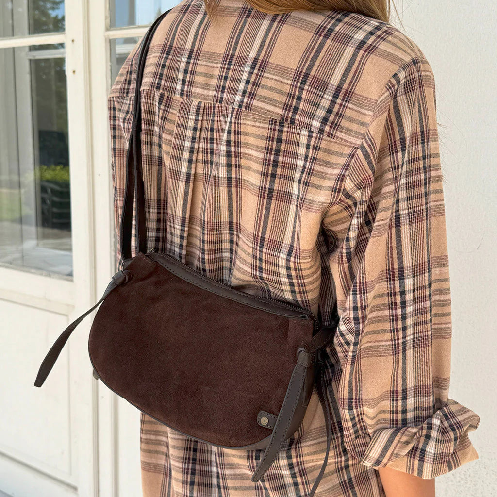 DEPECHE Timeless suede crossover