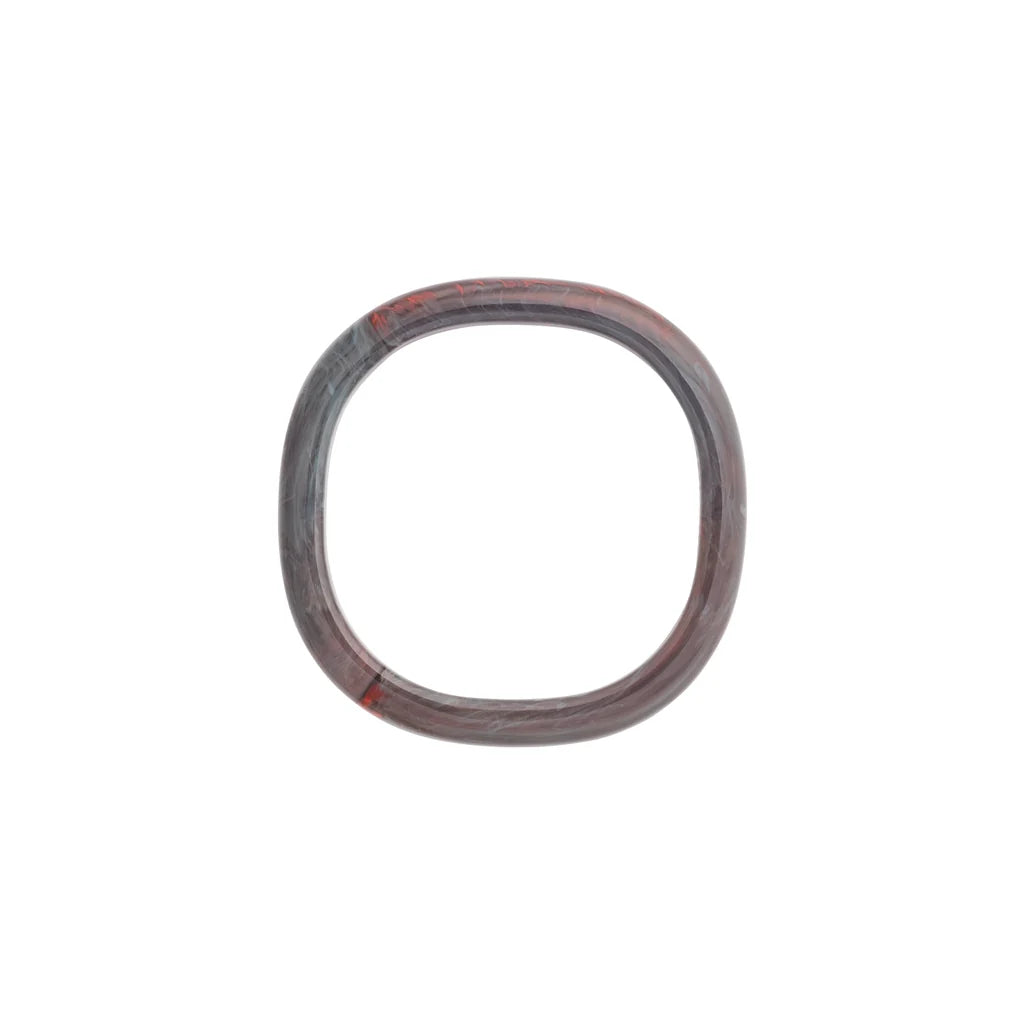 Vanessa Baroni Soft Edge Bangle ikat marble