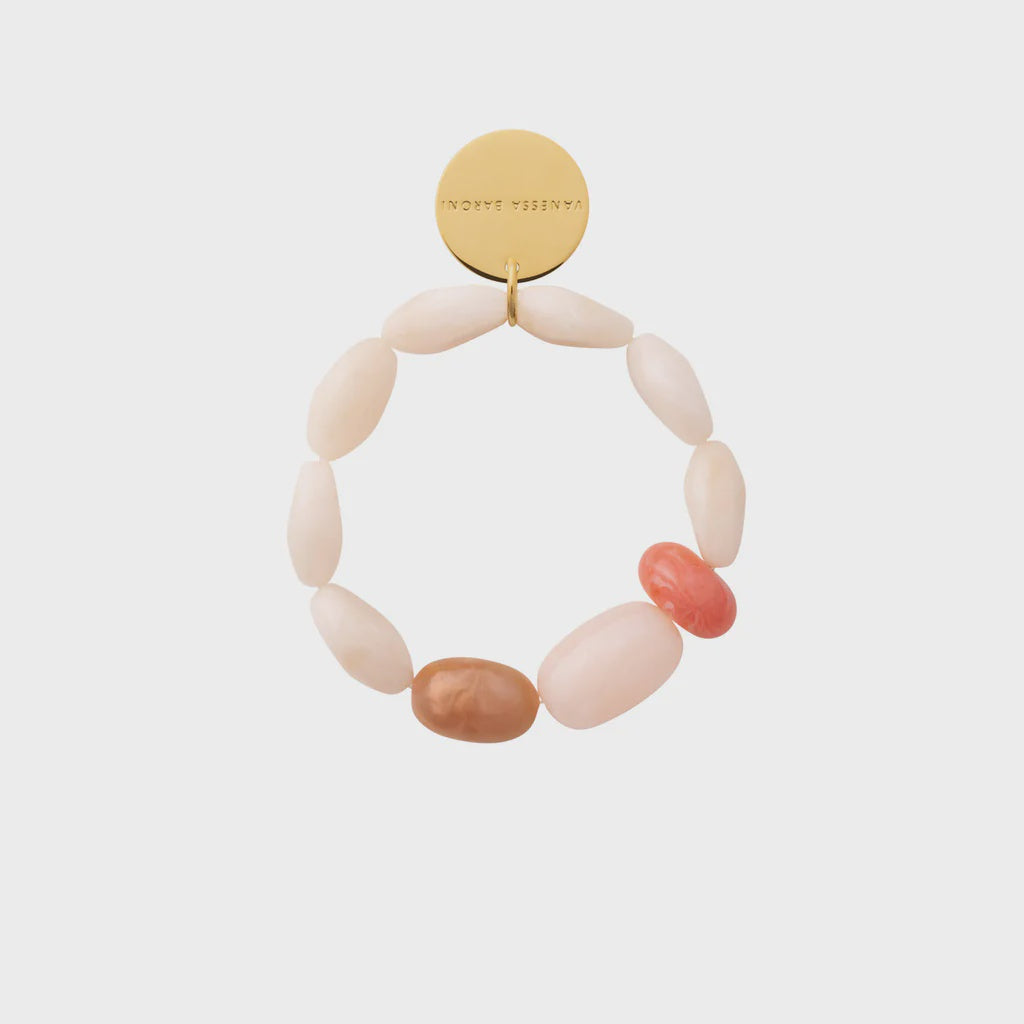 Vanessa Baroni Unique Bracelet Latte Marble