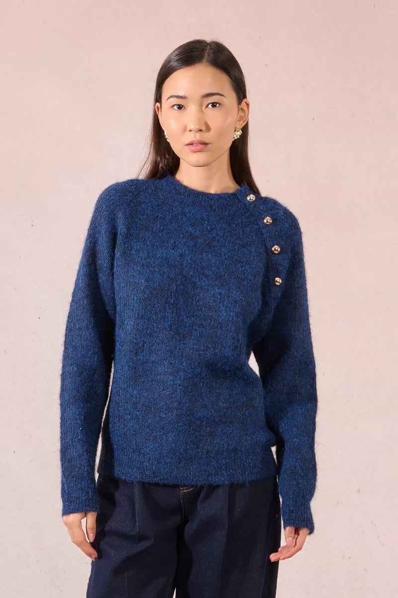 Molly Bracken Button Sweater