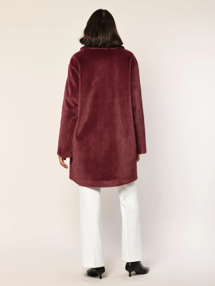 White Label Faux Fur Coat