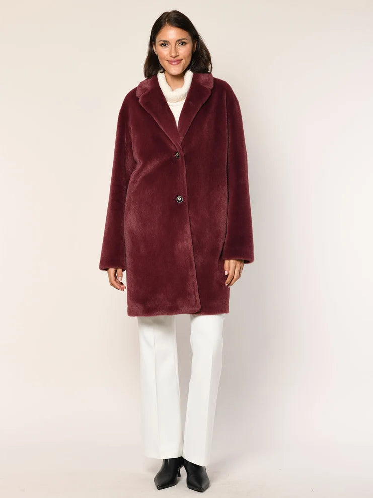 White Label Faux Fur Coat