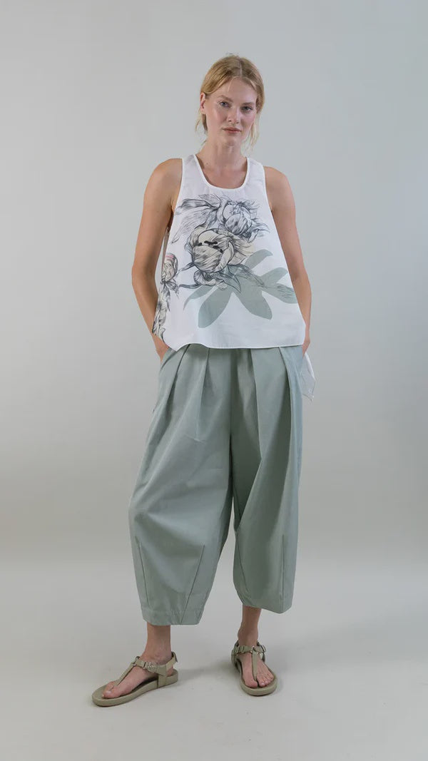 Psophia WIDE-LEG BALLOON PANTS WITH ELASTIC WAIST