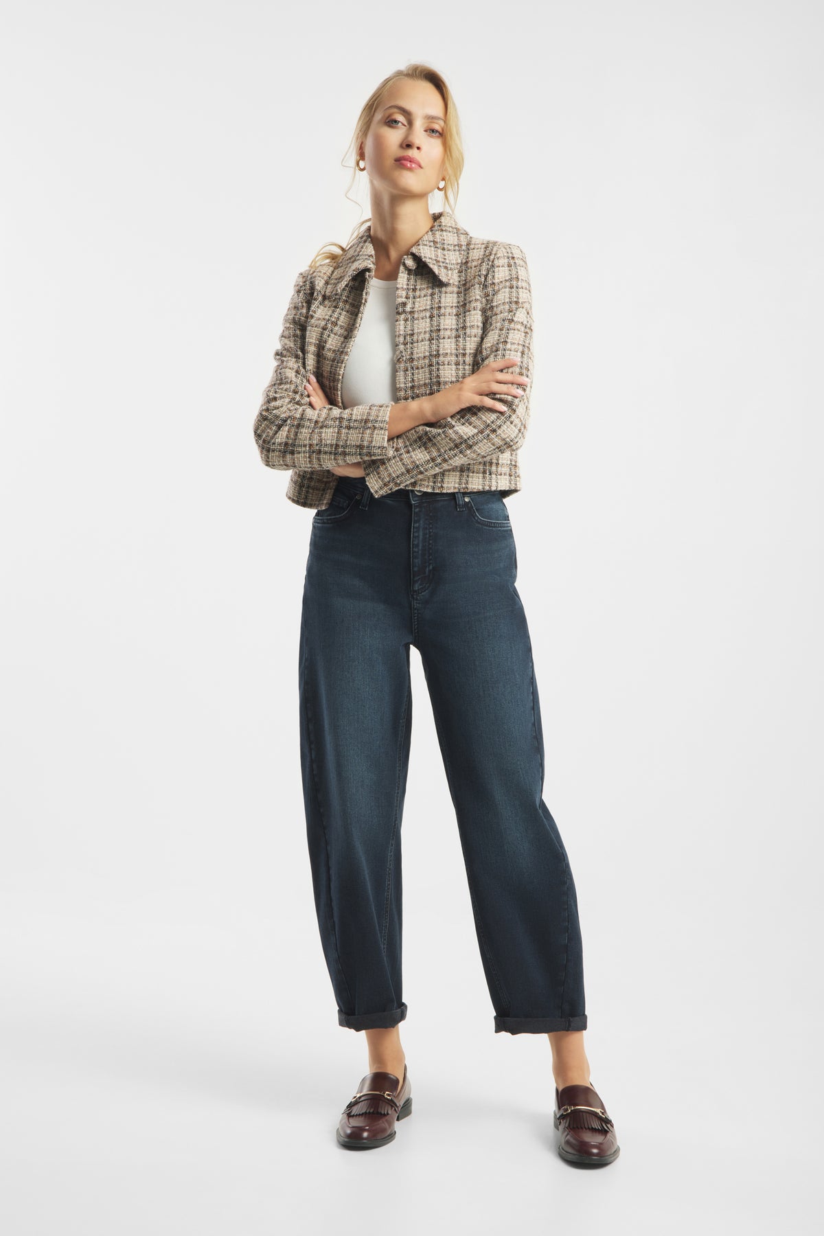 Raffaello Rossi Hanni 7/8 Rich Soft Denim