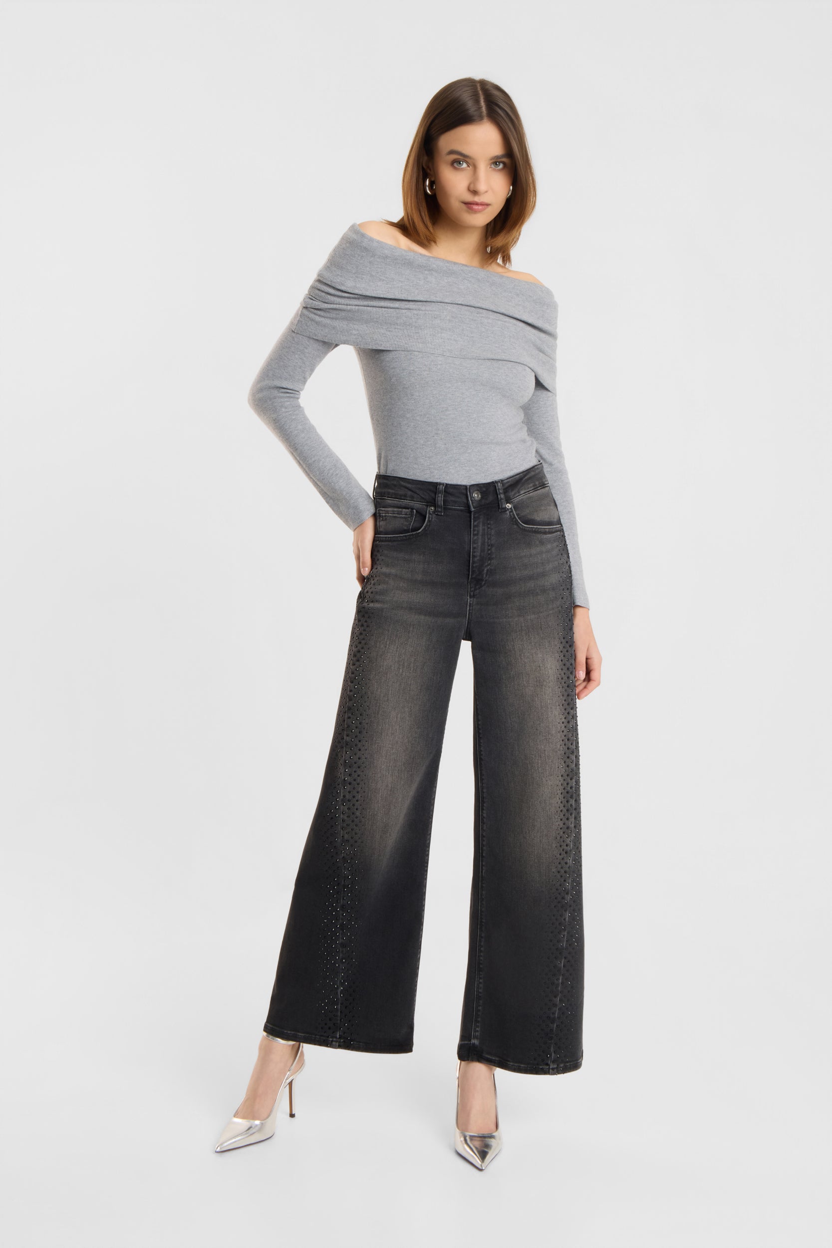 Raffaello Rossi Sventy Crop Bling