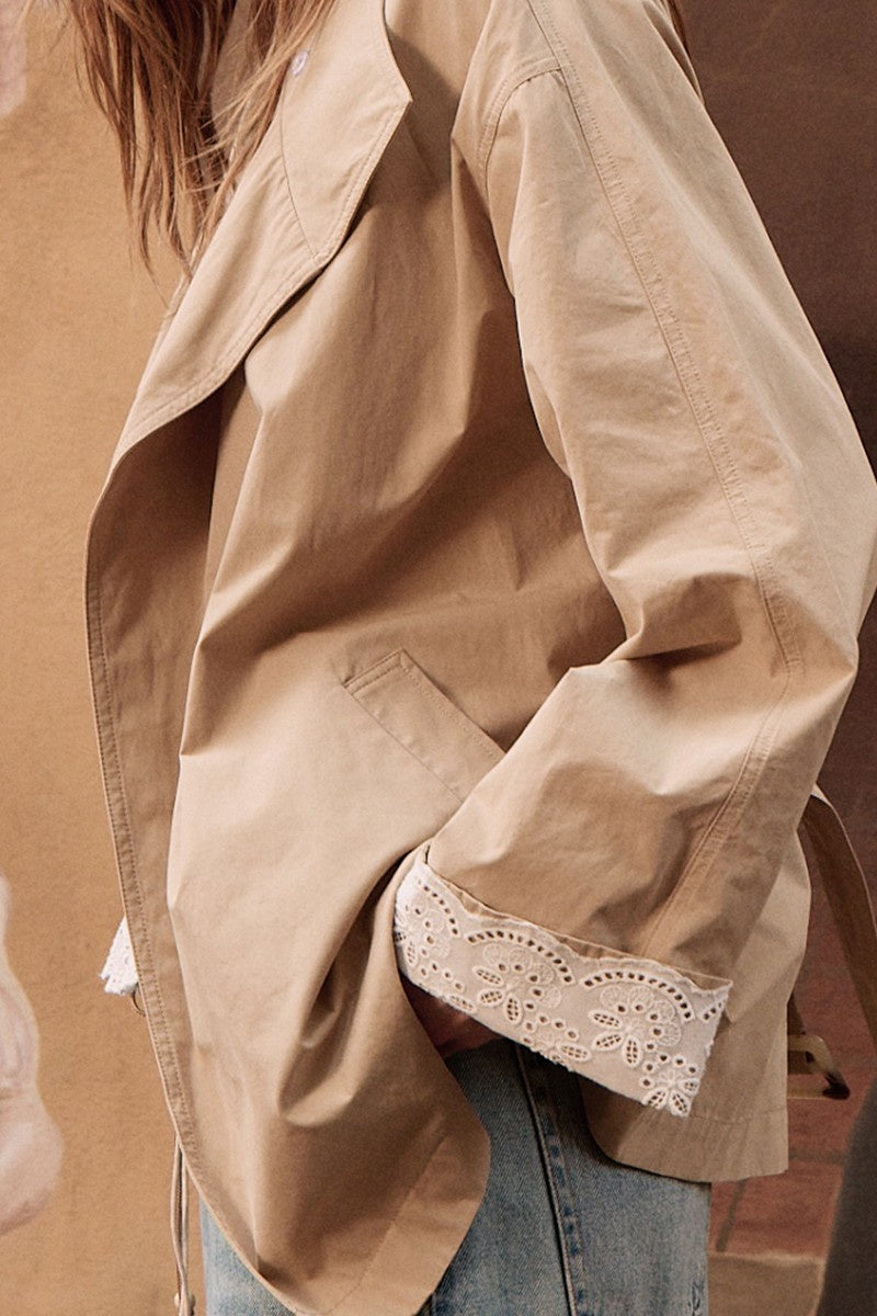 Molly Bracken Short trench coat