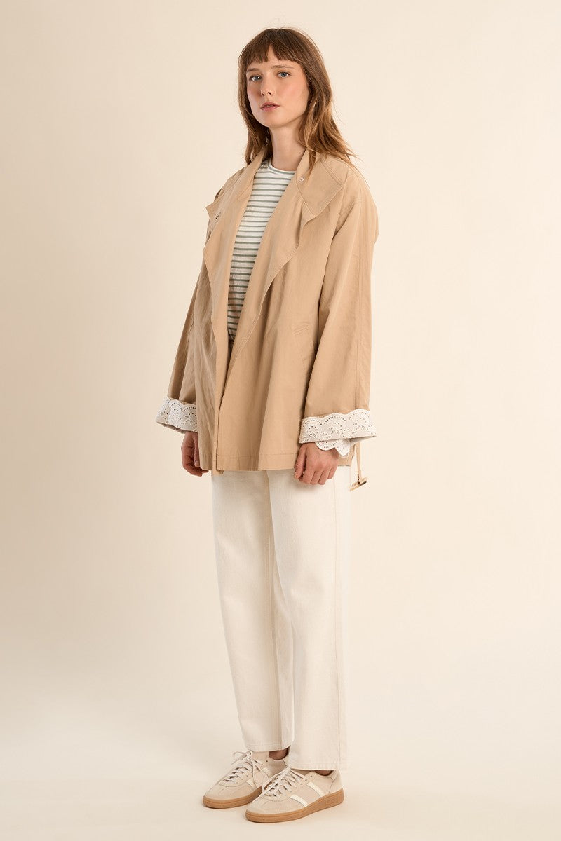 Molly Bracken Short trench coat