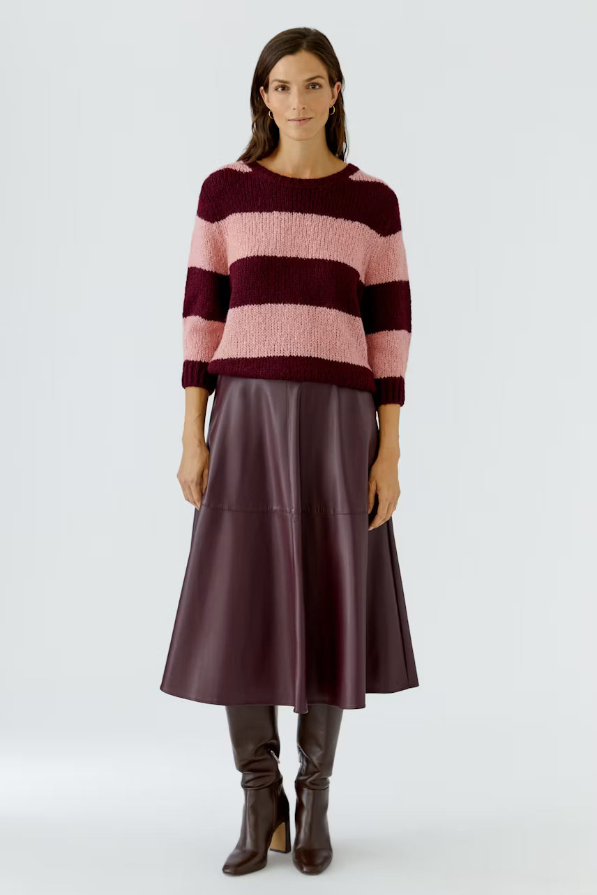 OUI ESMY pullover - darkred red