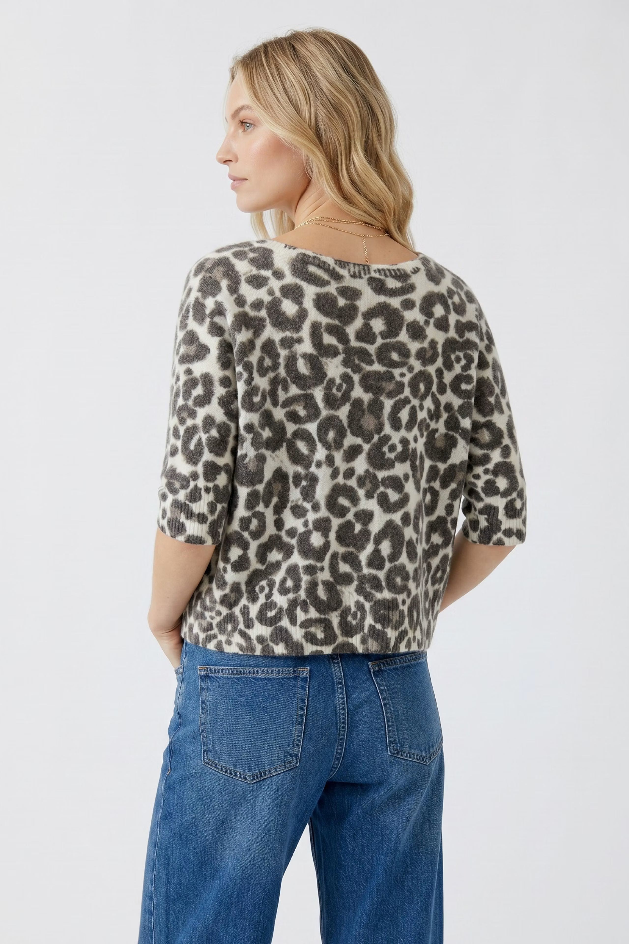 OUI Knit jacket - lightstone taupe