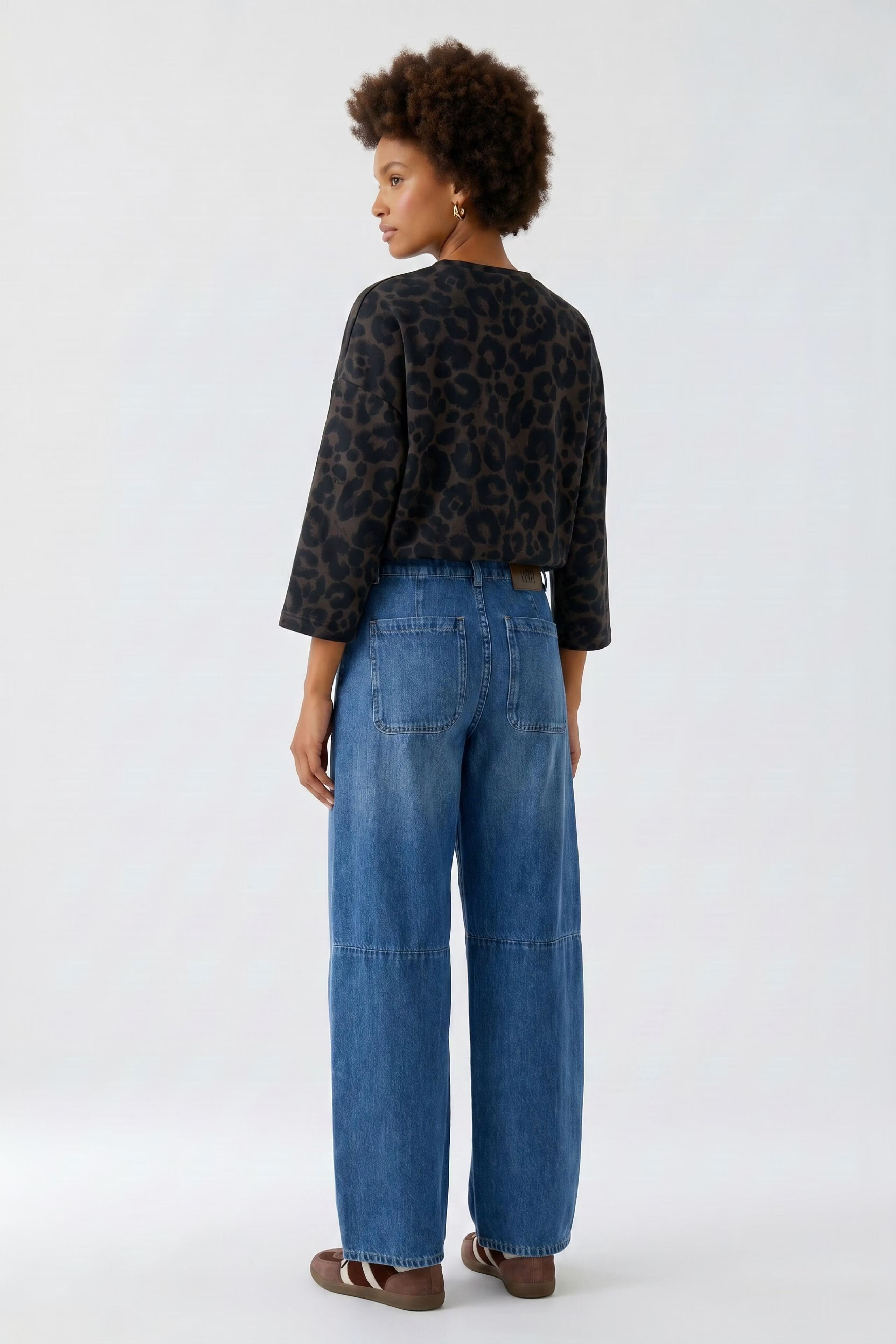 OUI Sweatshirt - darkbrown grey