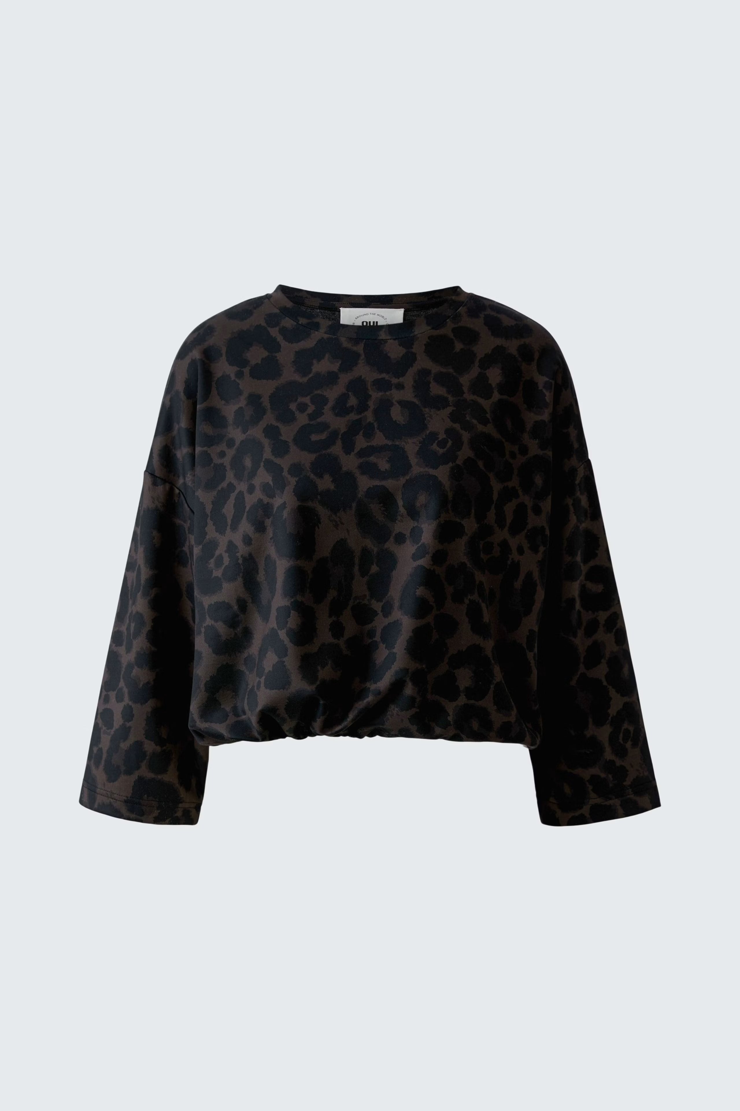 OUI Sweatshirt - darkbrown grey