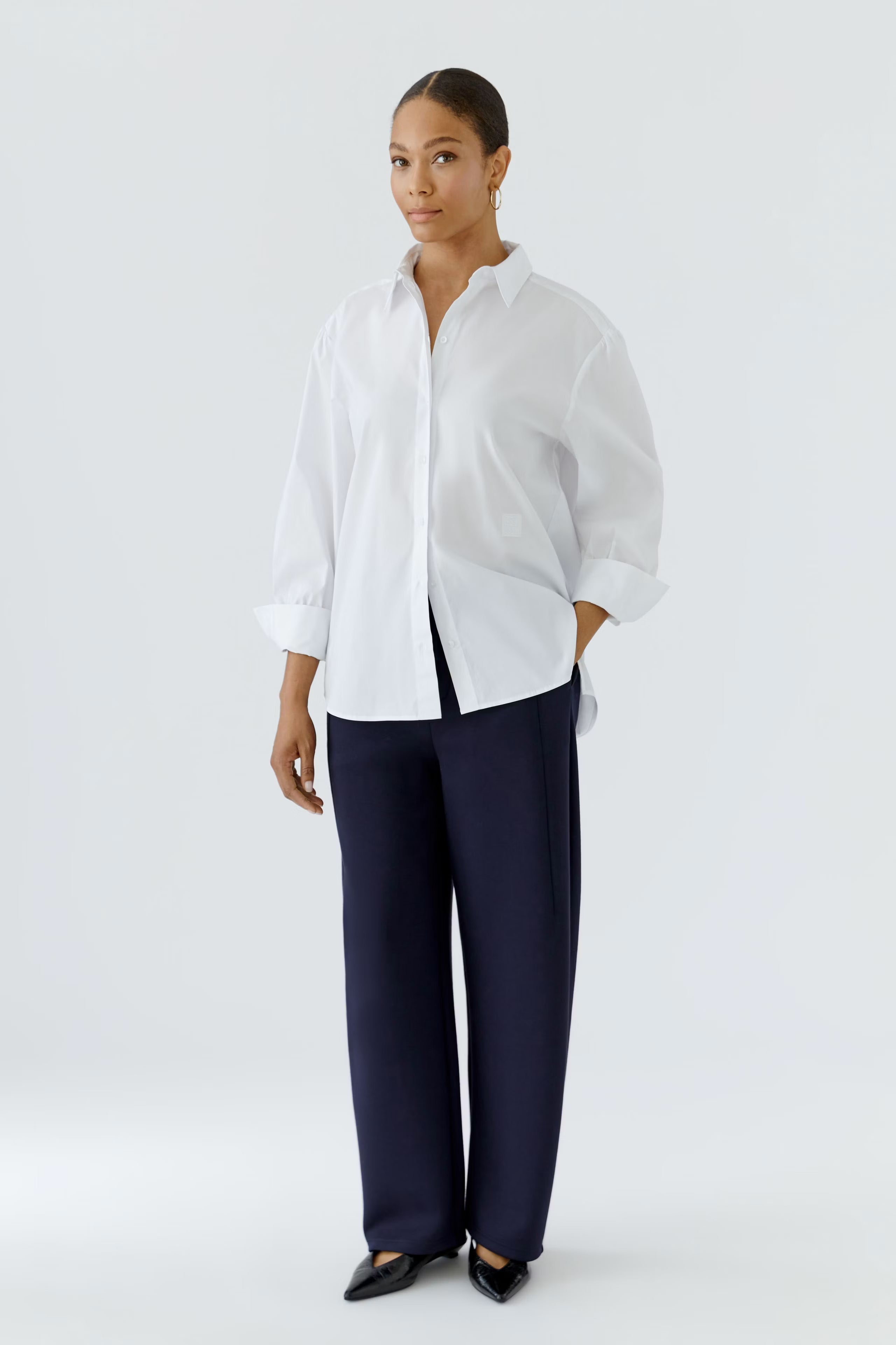 OUI Shirt blouse - optic white