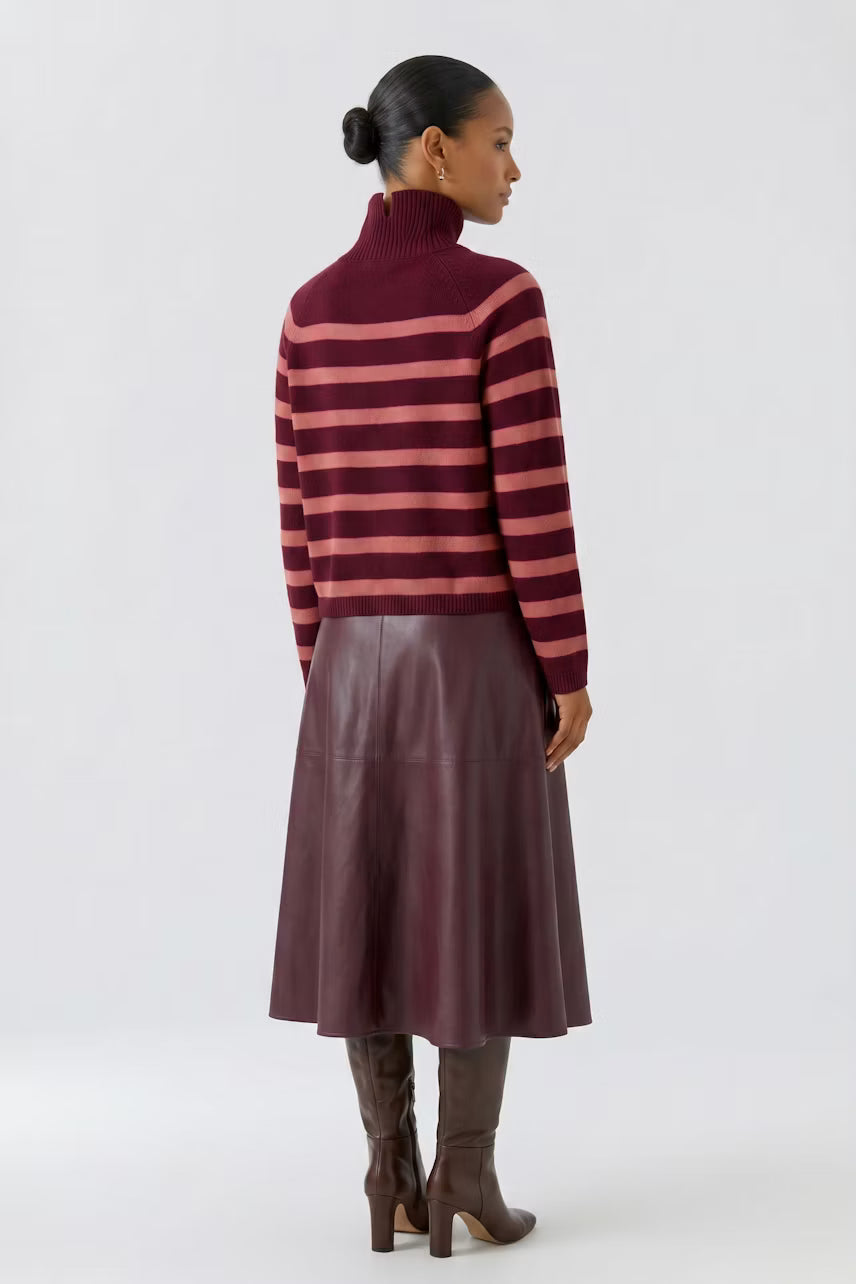 OUI Pullover - darkred red