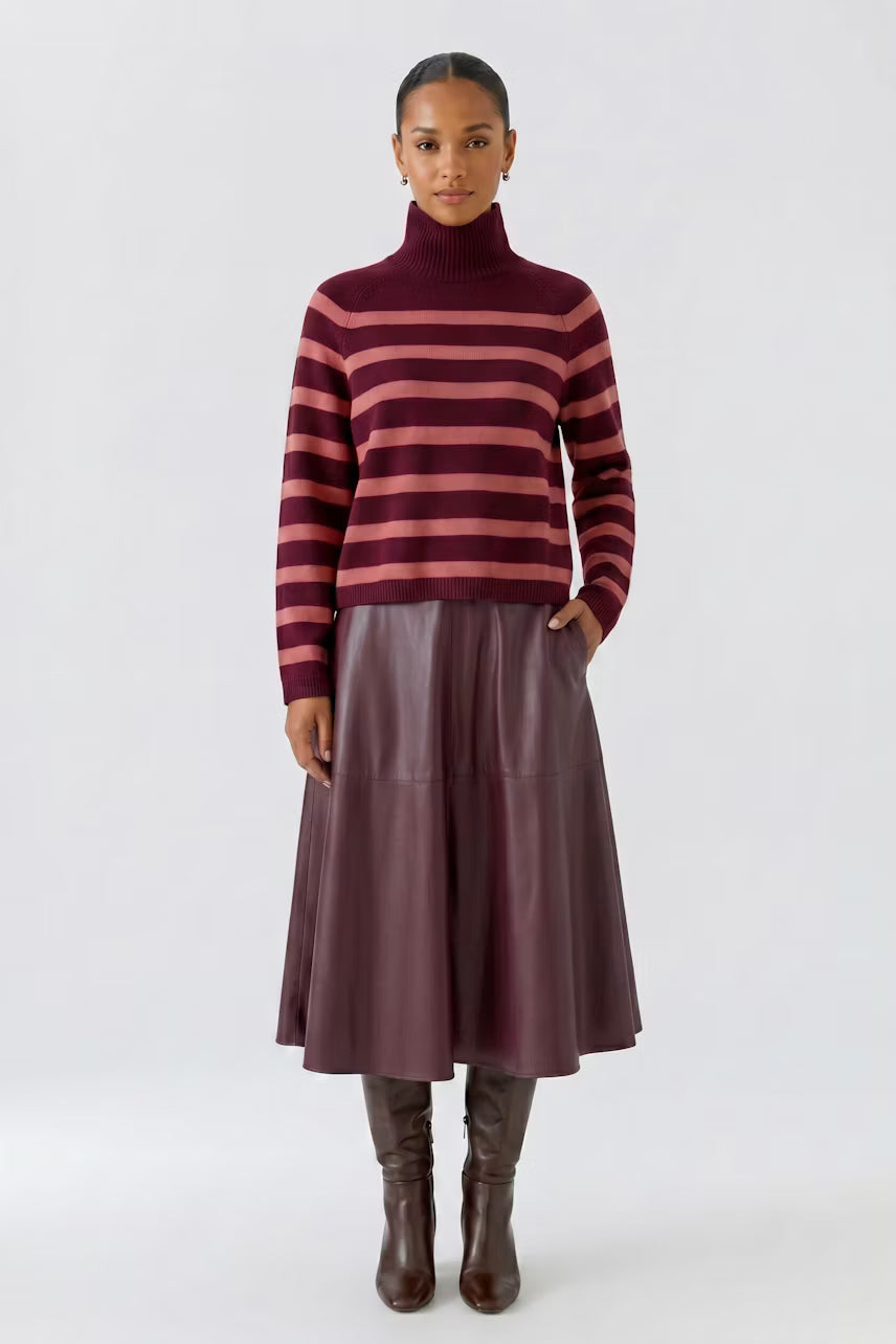 OUI Pullover - darkred red