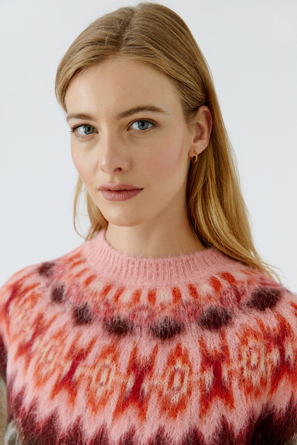 OUI Pullover - lightbrown rose