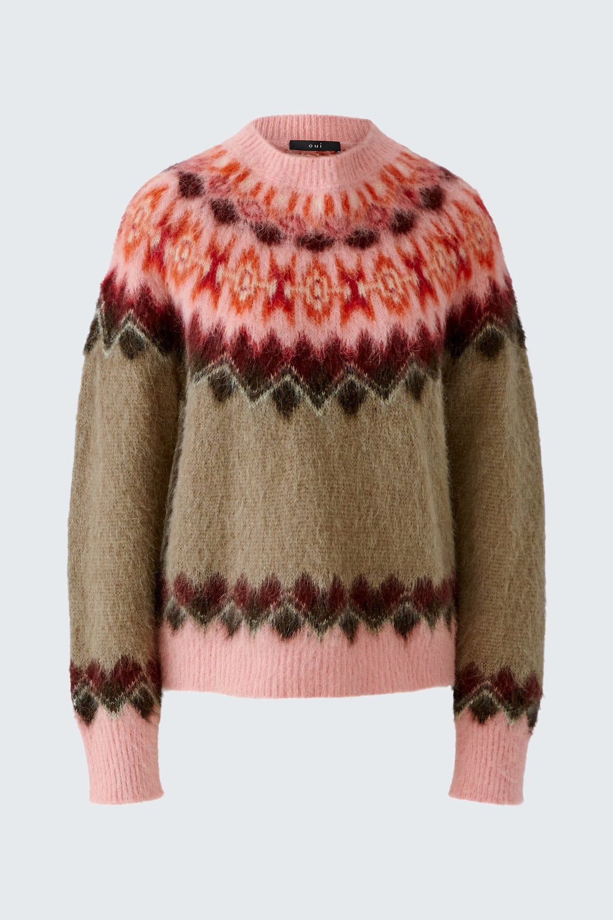 OUI Pullover - lightbrown rose