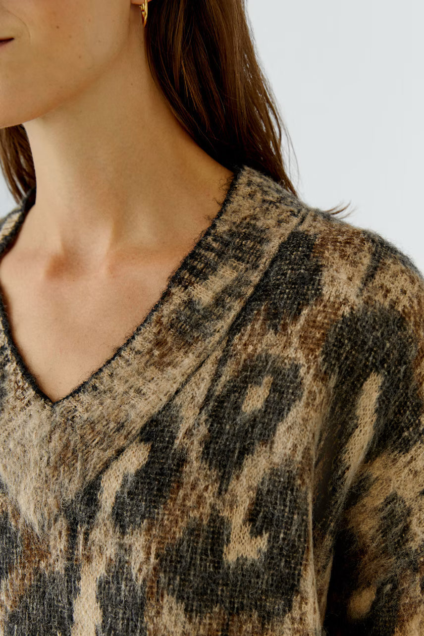 OUI pullover - camel grey