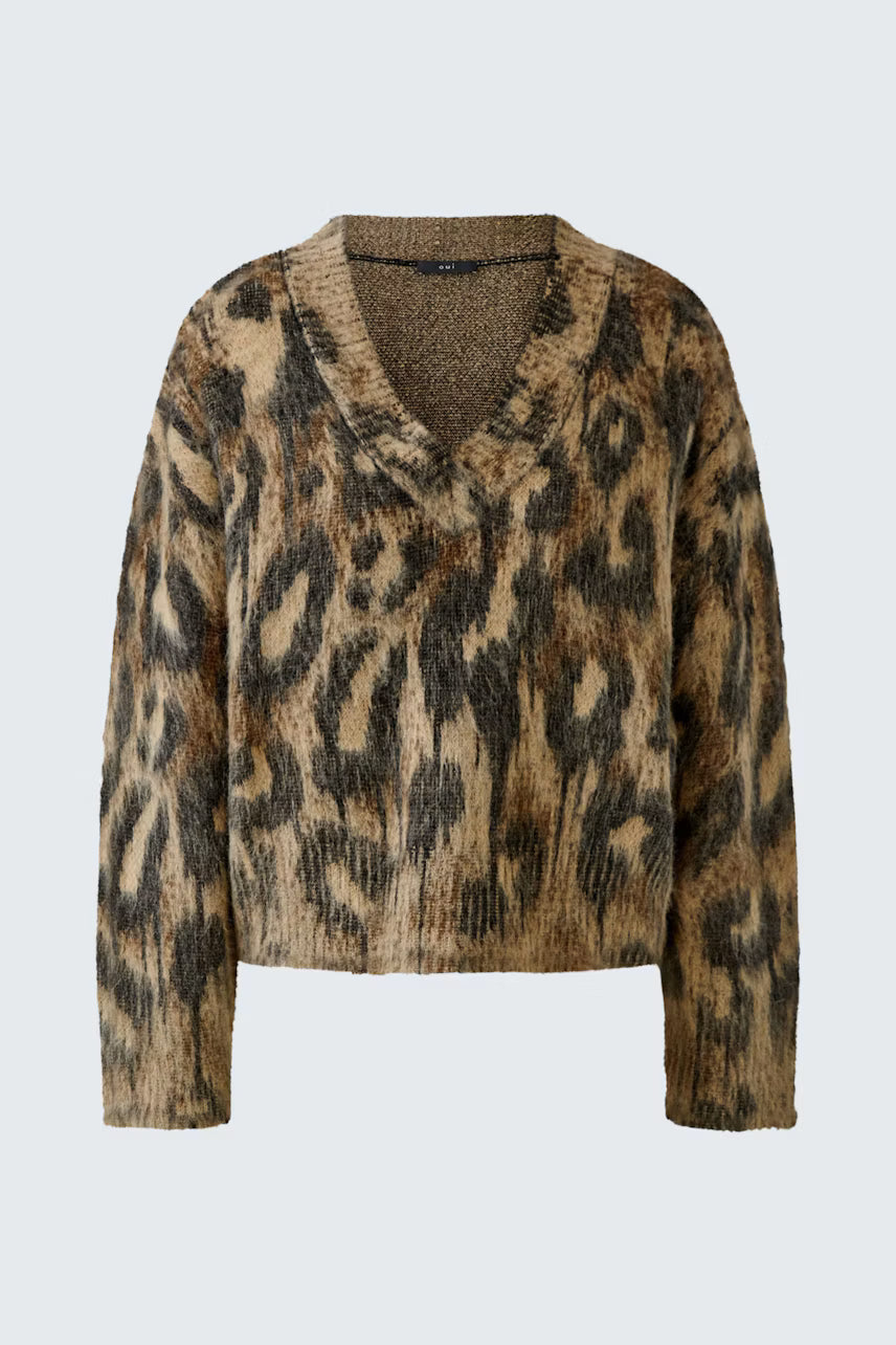 OUI pullover - camel grey