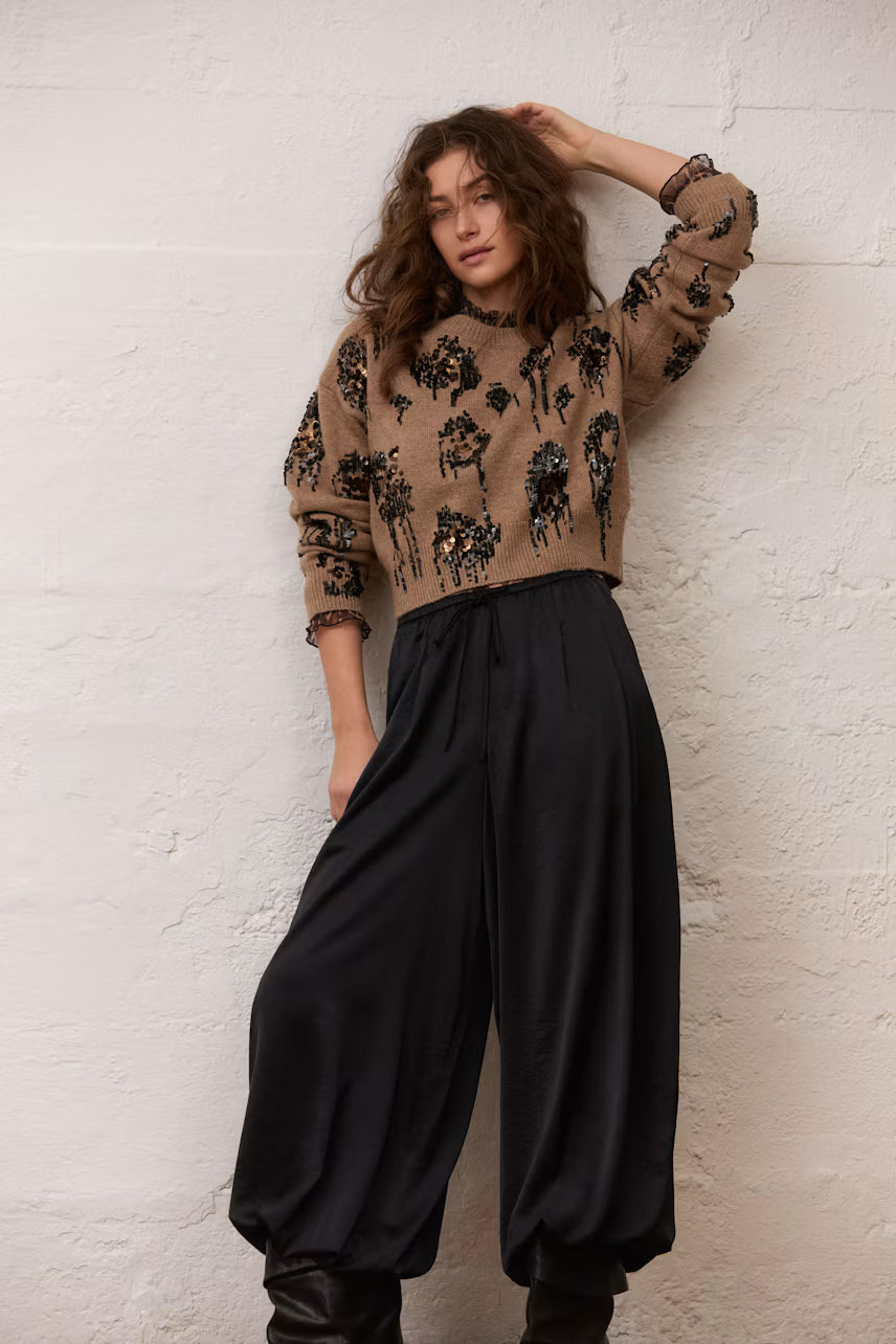 OUI pullover - camel