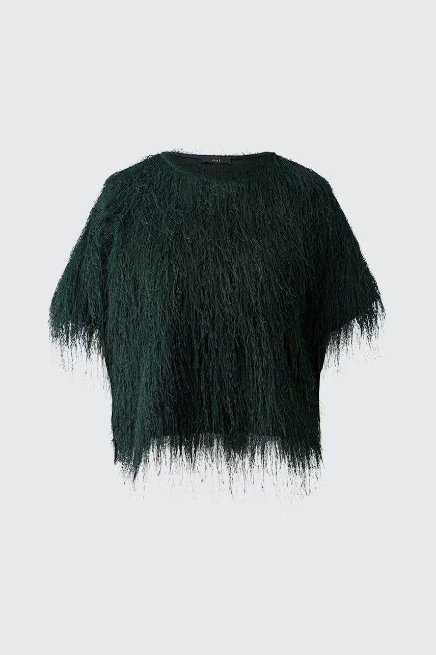 OUI T-Shirt - scarab
