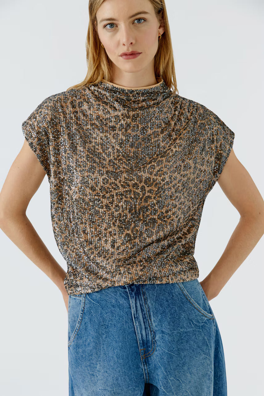 OUI Shirt - camel grey