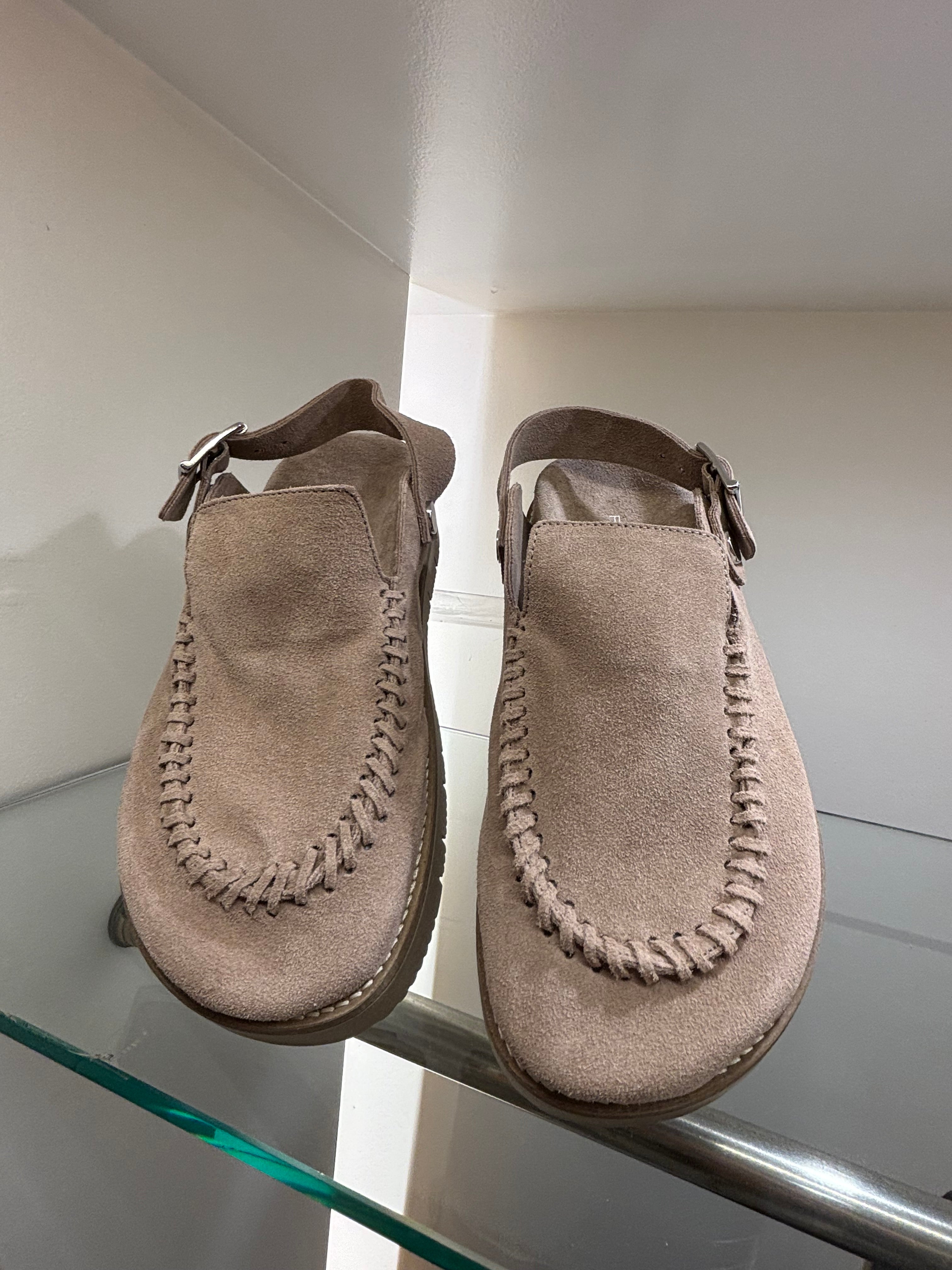 Patrizia Bonfanti Cassie Suede Tortora