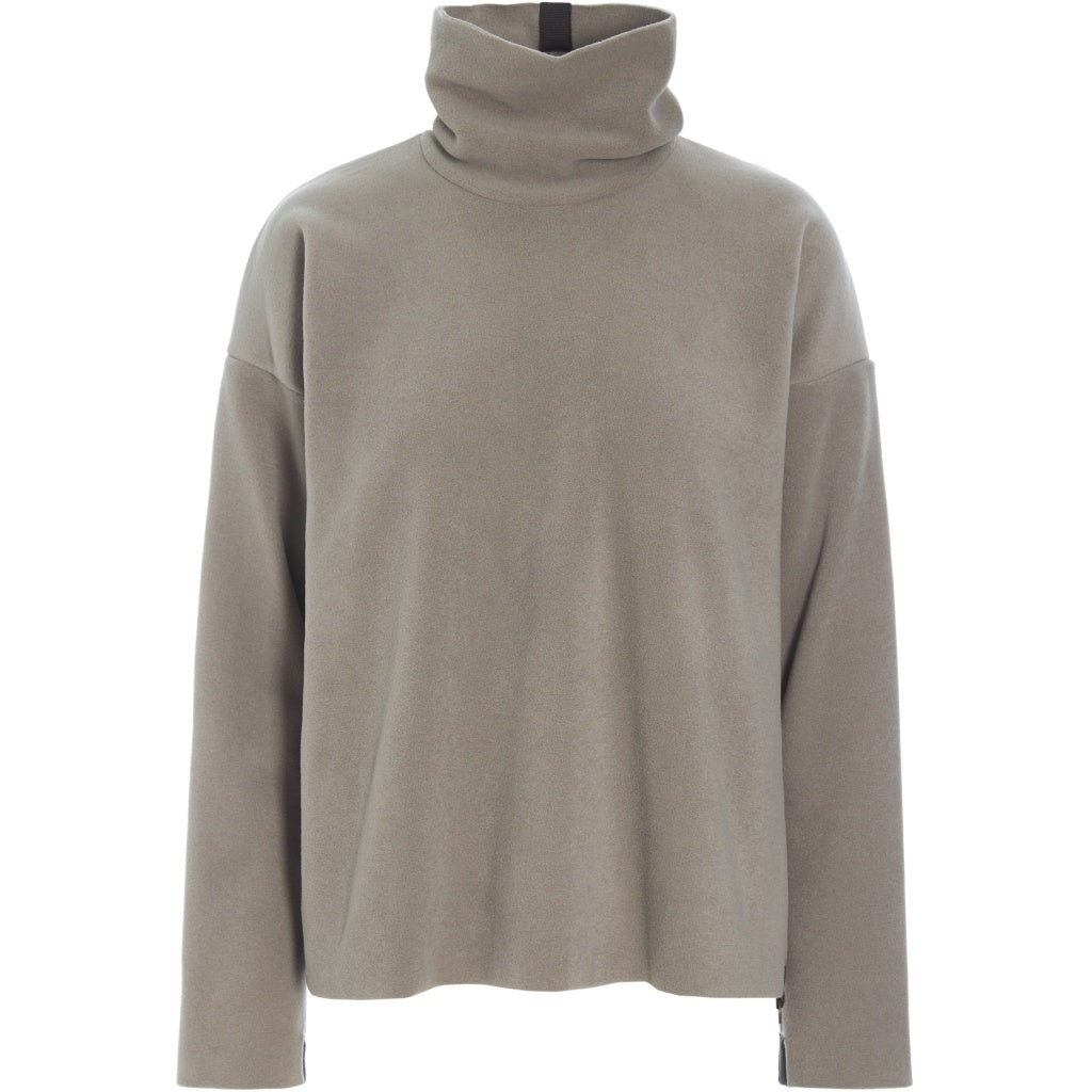 Henriette Steffensen BLOUSE HIGH NECK