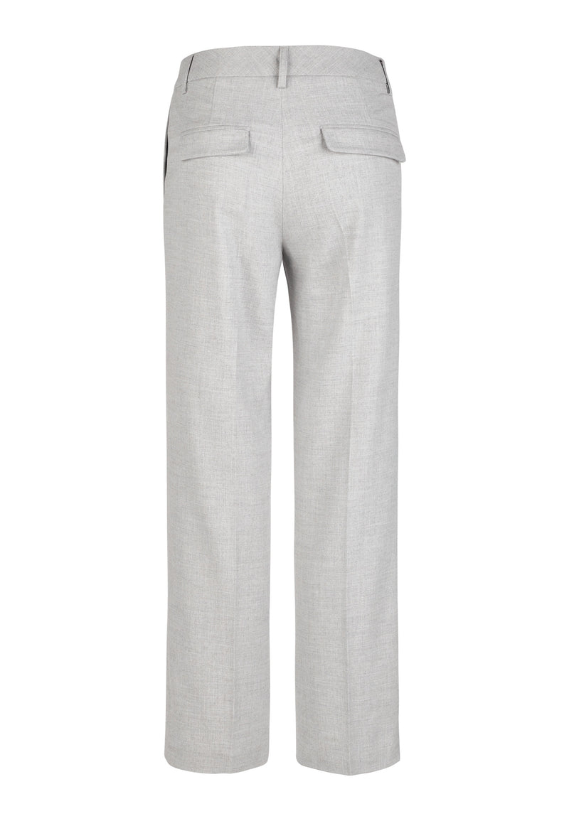 Marc Aurel Silver Grey Melange Pants