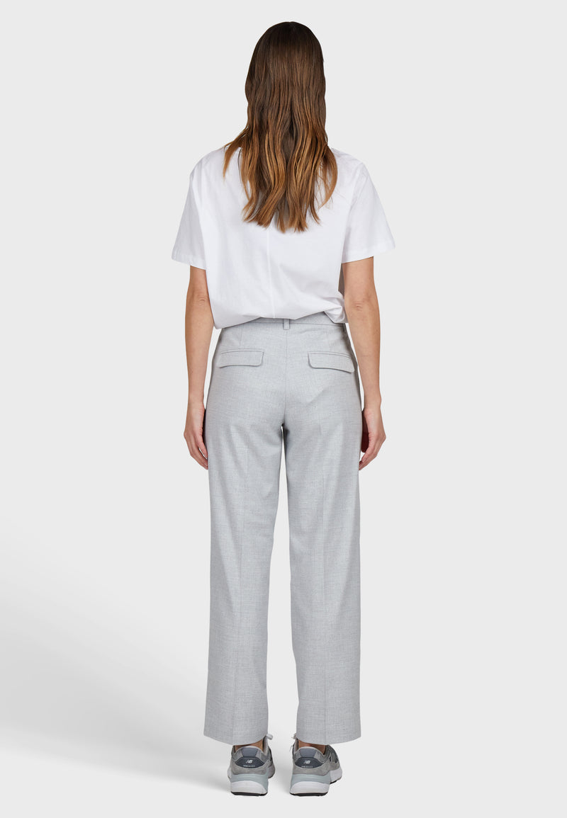 Marc Aurel Silver Grey Melange Pants