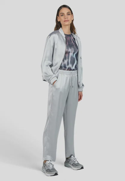 Marc Aurel Jogger pants in stretch satin