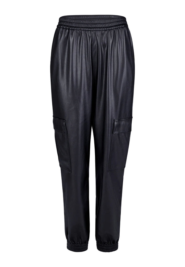 Marc Aurel Cargo pants in leather look