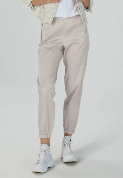 Marc Aurel Satin pants in jogging style