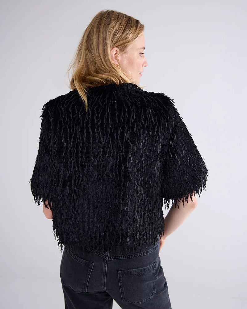 Summum Faux feather jacket